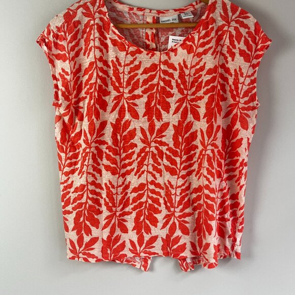 Rachel Zoe Linen Top Size XL - Picture 1 of 3